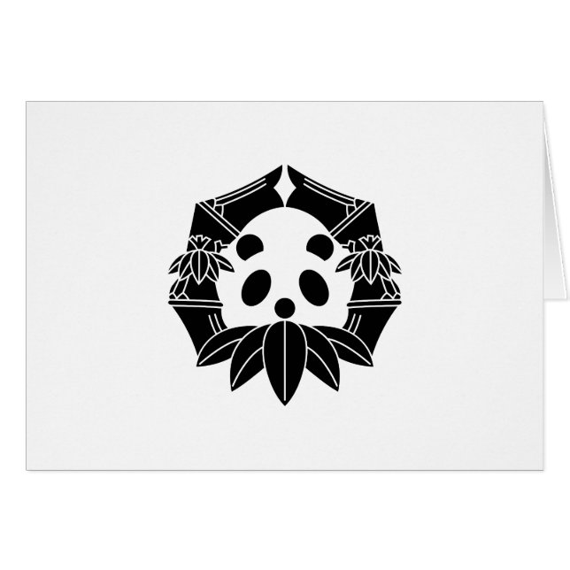 変わり竹丸にパンダ (正面横)