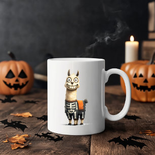 変わり者のラマ ハロウィン コーヒーマグカップ