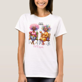 変わり者のワイン女性 でもまずはレディースTシャツ Tシャツ