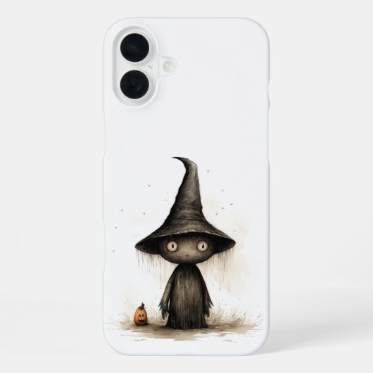 変わり者の小さな魔女 iPhoneケース (裏面)