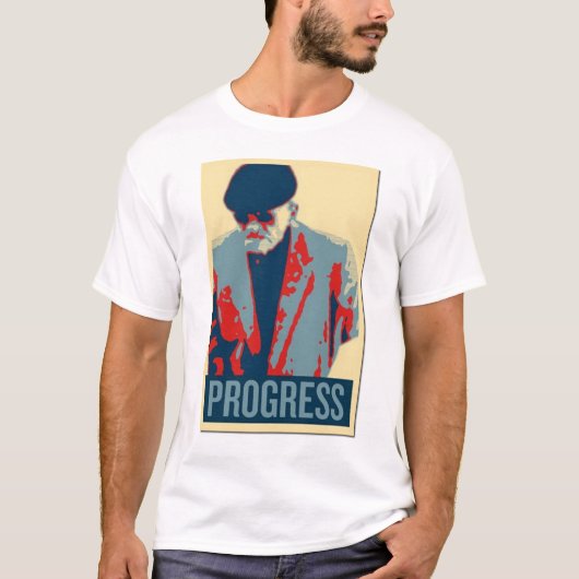 変わり者の強盗のワイシャツ Tシャツ (正面)