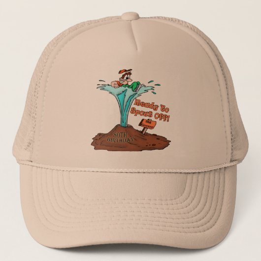 変わり者の第80誕生日プレゼント キャップ (正面)