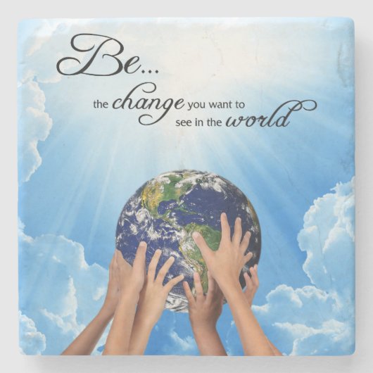 『変わり者』 ストーンコースター (正面)