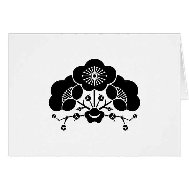 変わり花梅 (正面横)