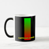 変わるコーヒーマグ カフェイン濃度表示面白い モーフィングマグカップ (左)