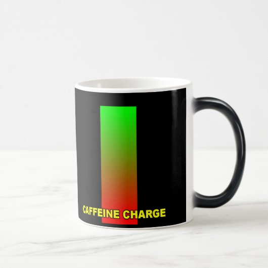 変わるコーヒーマグ カフェイン濃度表示面白い モーフィングマグカップ (右)