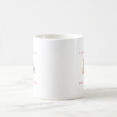 変わる何もそこに蝶でなければ コーヒーマグカップ (中央)