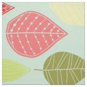 変カラフル更な背景の上の抽象芸術の葉 ファブリック (見本)