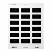 変スタイリッシュ換文字付縁どき/ ラベル (フルシート)