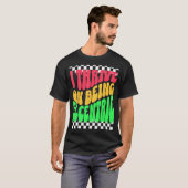 変ユニーク人と風変わり人間のおもしろい Tシャツ (正面フル)