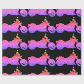 変ユニーク型二輪車包紙 ラッピングペーパー (フラット)