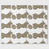 変ユニーク型二輪車包紙 ラッピングペーパー (フラット)