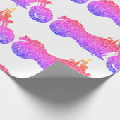 変ユニーク型二輪車包紙 ラッピングペーパー (角)