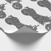 変ユニーク型二輪車包紙 ラッピングペーパー (角)