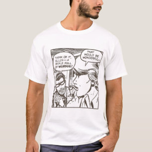 変人の異常な漫画 Tシャツ