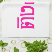 変人！☆タイ語文字のティントン☆ キッチンタオル (折り畳み)