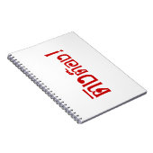 変人！☆タイ語文字のティントン☆ ノートブック (右側)