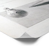 変位の沈下と上昇する潜水艦 ポスター (角)