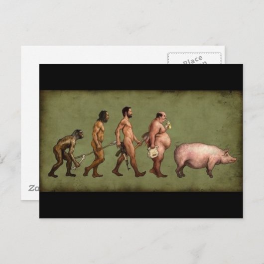 変化した進化 ポストカード (正面/裏面)