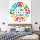 変化している キャンバスプリント (インサイチュ (寝室))