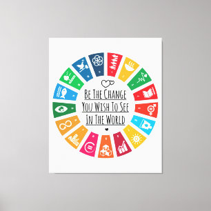 変化している キャンバスプリント