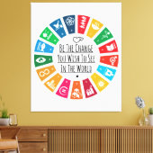 変化している キャンバスプリント (インサイチュ (リビング))