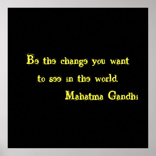 変化している ポスター (正面)