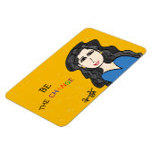 変化している マグネット (左側)