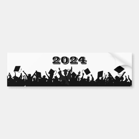 変化する年のクラスを見れば、何が得られるか バンパーステッカー (正面)