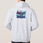 変化する空に適応し反応する パーカ (裏面)