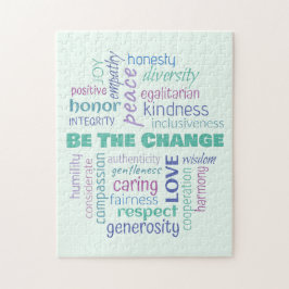 変化する言葉前向きの雲 ジグソーパズル