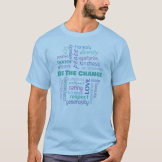変化する言葉前向きの雲 Tシャツ