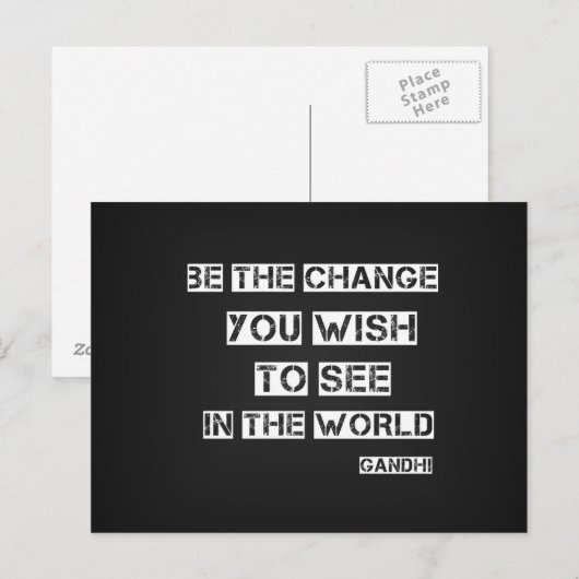 変化する ポストカード (正面/裏面)