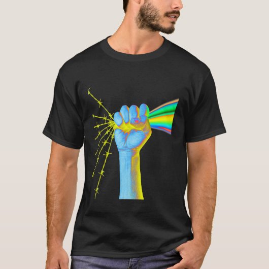 変化に対する力 Tシャツ (正面)