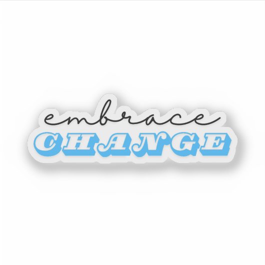 変化に対応する シール (正面)