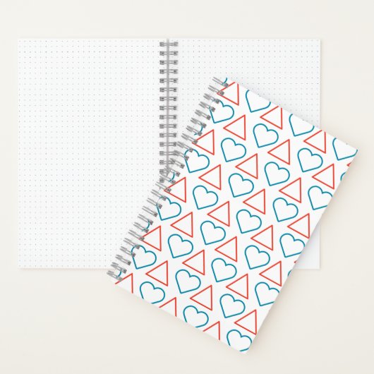 「変化に恋する秋」スパイラルノートブック ノートブック (内側)