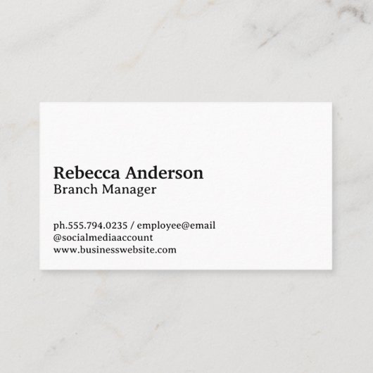 変化に満ちた瓶 | 財務ロゴ 名刺 (裏面)