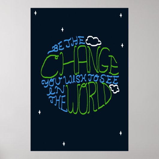変化のポスターである ポスター (正面)