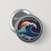 変化の波 缶バッジ (正面&裏面)