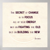 変化の秘密 ポスター (正面)