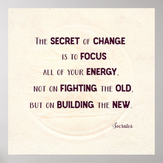 変化の秘密 ポスター (正面)