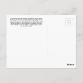 「変化の風」 サスカチュワン州 カナダ ポストカード (裏面)