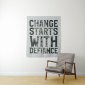 変化はディファイアスタペストリーから始まる タペストリー (インサイチュ)