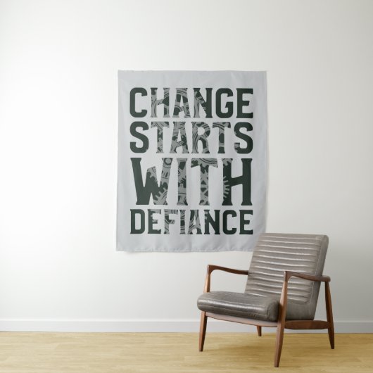 変化はディファイアスタペストリーから始まる タペストリー (インサイチュ)