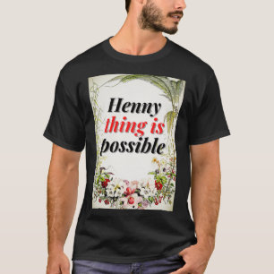 変化は可能だ Tシャツ
