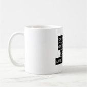 変化は良い コーヒーマグカップ (左)