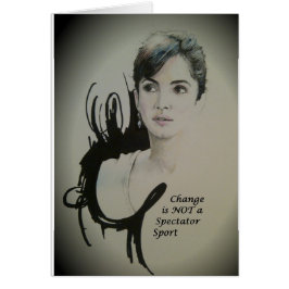 変化は観客のスポーツではない