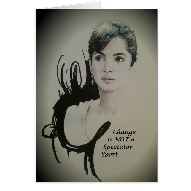 変化は観客のスポーツではない (正面)