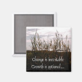 変化は避けられない磁石だ マグネット (正面/裏面)