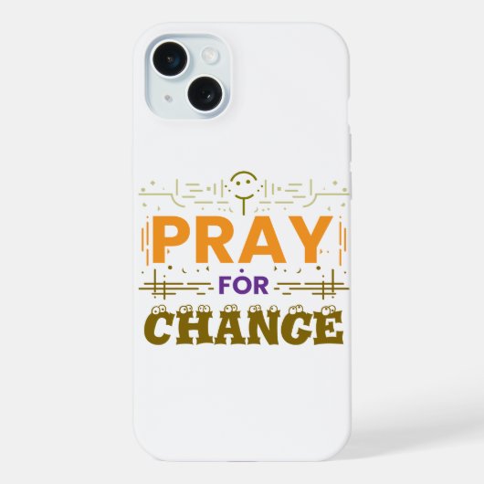 変化への祈り iPhoneケース (裏面)